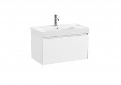 Roca Ona Unik 800mm Basin & Matt White Unit (1 Drawer)