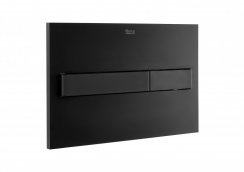 Roca PL7 Matt Black Dual Flush Plate