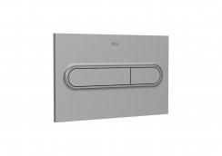 Roca PL1 Matt Chrome Dual Flush Plate