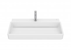 Roca Tura 800mm Wall-Hung Basin - White