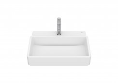 Roca Tura 550mm Wall-Hung Basin - Matt White