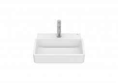 Roca Tura 450mm Compact Wall-Hung Basin - Matt White