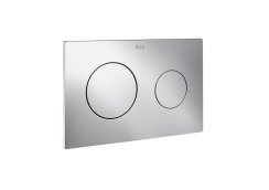 Roca In-Wall PL10 Dual Flush Plate - Chrome