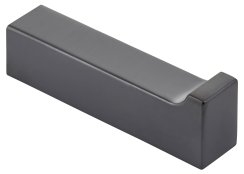 Keuco Edition 11 70mm Robe Hook - Brushed Black / Chrome
