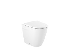 Roca Ona Back-to-Wall Rimless Toilet - White