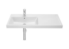 Roca The Gap 1000mm 1 Tap Hole Left Hand Wall-Hung Basin