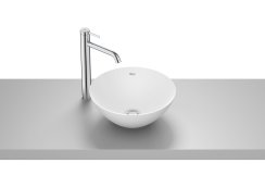 Roca Bol 350mm Round FINECERAMIC® Countertop Basin - Matt White