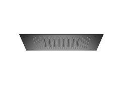 Roca Raindream 380 x 380mm Ceiling-Mounted Shower Head with Rain & NightRain Functions - Titanium Black