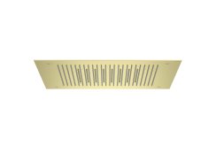 Roca Raindream 380 x 380mm Ceiling-Mounted Shower Head with Rain & NightRain Functions - Brushed Brass
