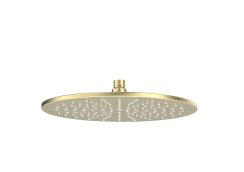 Roca Raindream 300 x 300mm Extraslim Round Rain Shower Head - Brushed Brass