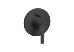 Roca Targa Built-In 2 Way Bath-Shower Mixer - Matt Black