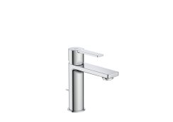 Roca Targa Cold Start Basin Mixer with Pop-Up Waste - Chrome