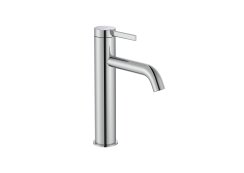 Roca Ona Medium Height Basin Mixer with Click-Clack Waste - Chrome