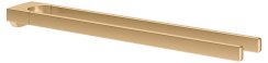 Keuco Collection Moll 450mm 2 Armed Towel Rail - Brushed Brass