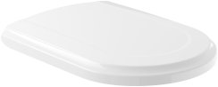 Villeroy & Boch Hommage Soft Close Quick Release Toilet Seat - White Alpin