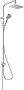 Hansgrohe Vernis Shape Showerpipe 230 1jet Ecosmart Reno - Chrome