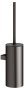 Keuco Collection Moll Wall-Mounted Toilet Brush Set - Brushed Titanblack/Anthracite
