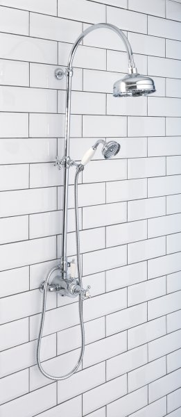 Silverdale Exposed Shower Set - Chrome