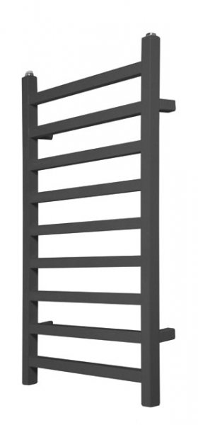 Redroom Baxx Anthracite 800 x 500mm Designer Towel Warming Radiator