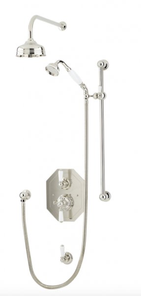 Perrin & Rowe Traditional Shower Set 2 with 12