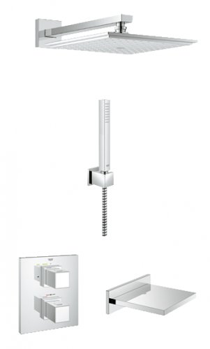 Grohe Shower Solutions Grohtherm Cube Bath/Shower Mixer (118330)