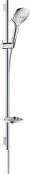 Hansgrohe Raindance Select E Shower Set 120 3jet with Shower Rail 90cm & Soap Dish - Chrome