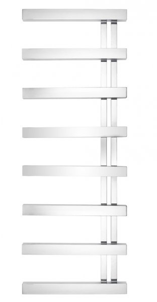 Zehnder Studio Collection Alban Electric Towel Warmer Right Handed 1450 x 500mm - Stainless Steel