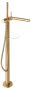 Keuco Edition 400 Single Lever Bathtub Mixer Free-Standing - Brushed Brass