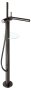 Keuco Edition 400 Single Lever Bathtub Mixer Free-Standing - Brushed Titanblack