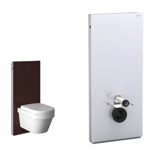 Modèle le 114cm avec reservoir wc mural Monolith Geberit