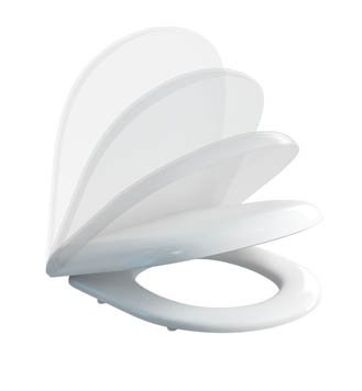 Britton Compact Soft Close WC Toilet Seat and Cover
