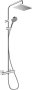 Hansgrohe Vernis Shape Showerpipe 230 1jet Ecosmart with Thermostat - Chrome