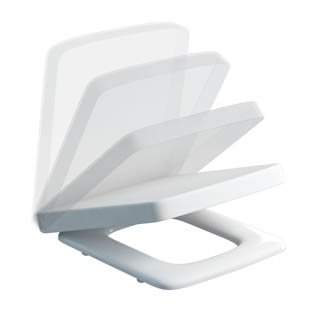 Britton Cube Soft Close WC Toilet Seat and Cover