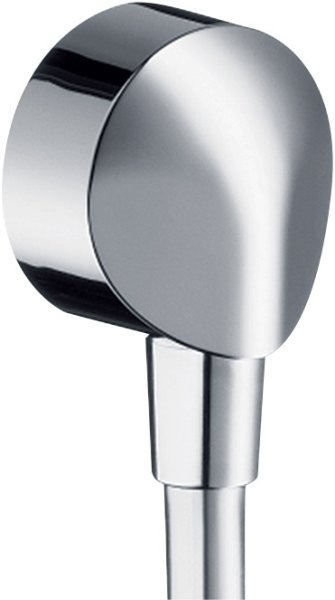 Hansgrohe Fixfit Wall Outlet E Without Non-Return Valve - Brushed Nickel