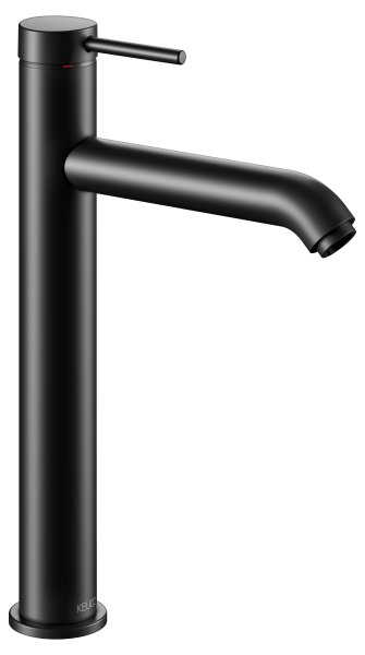 Keuco IXMO Single Lever Basin Mixer 210 (Soft Round Rosette) - Matt Black