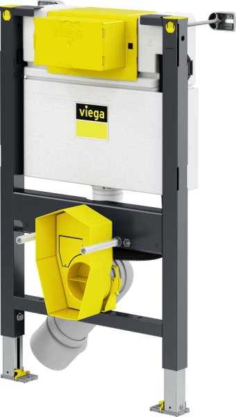 Viega Prevista Dry 820mm Wall-Hung WC Frame with Shower Connection