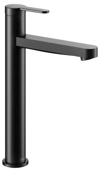 Keuco IXMO Single Lever Basin Mixer 210 (Flat Round Rosette) - Matt Black