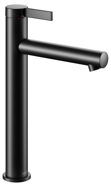 Keuco IXMO Single Lever Basin Mixer 210 (Pure Round Rosette) - Matt Black