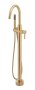 Vado Individual Origins Floor Standing Bath Shower Mixer - Brushed Nickel - Stock Clearance