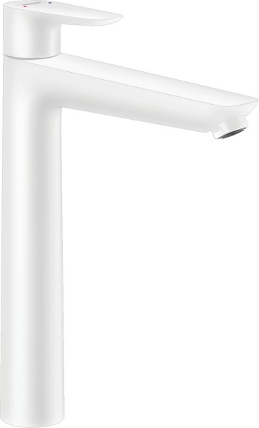 Hansgrohe Talis E Single Lever Basin Mixer 240 with Pop-Up Waste - Matt White
