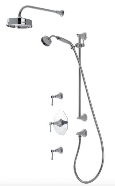 Perrin & Rowe Deco Shower Set 2