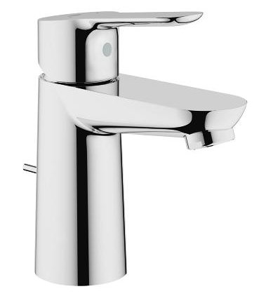 Grohe BauEdge Basin Mixer Pop-up Waste Bathroom Supplies Online