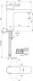 Ideal Standard Edge Single Lever Deck Mounted Bath Filler