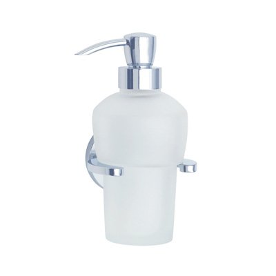 Smedbo Loft W/mount Holder With Glass Soap Dispenser