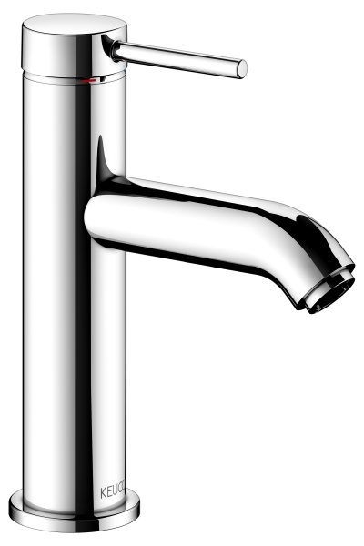 Keuco IXMO Single Lever Basin Mixer 100 (Soft Round Rosette) - Chrome
