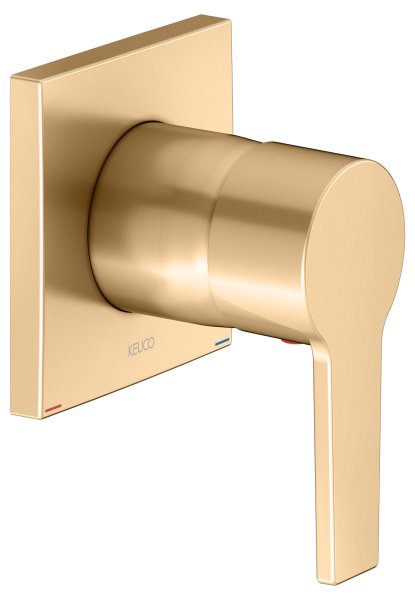 Keuco Edition 11 Single Lever Mixer - Brushed Brass