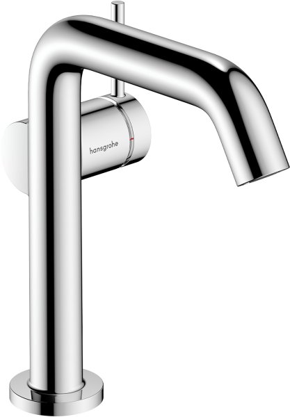 Hansgrohe Tecturis S Single Lever Basin Mixer 150 Fine Coolstart Ecosmart+ with Push-Open Waste Set