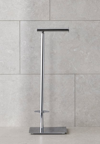 Miller Classic Freestanding Toilet Roll Holder - Chrome