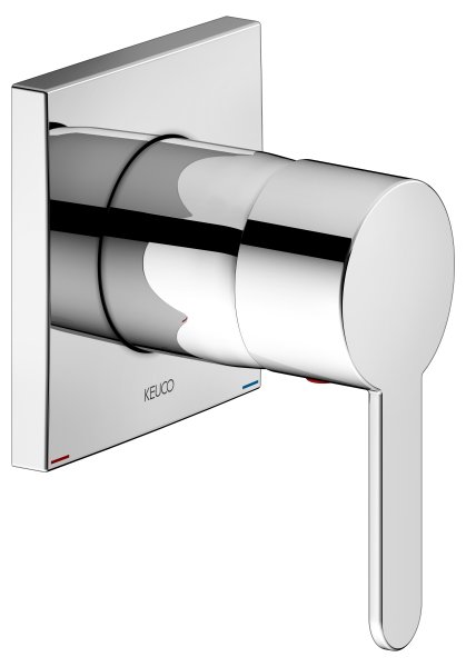 Keuco IXMO Single Lever Mixer DN 15 (Flat Square Rosette) - Chrome
