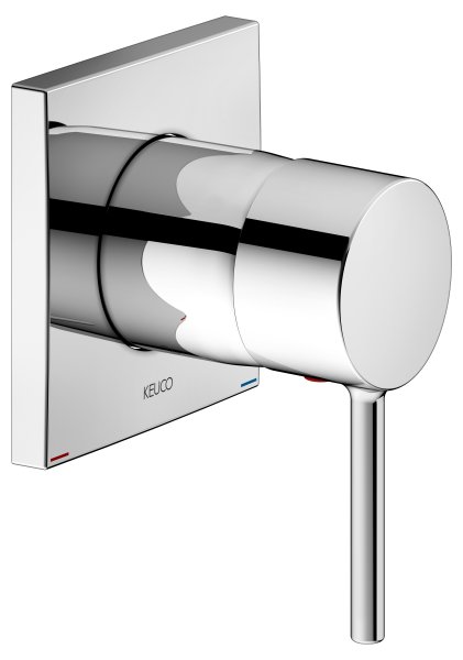 Keuco IXMO Single Lever Mixer DN 15 (Soft Square Rosette) - Chrome
